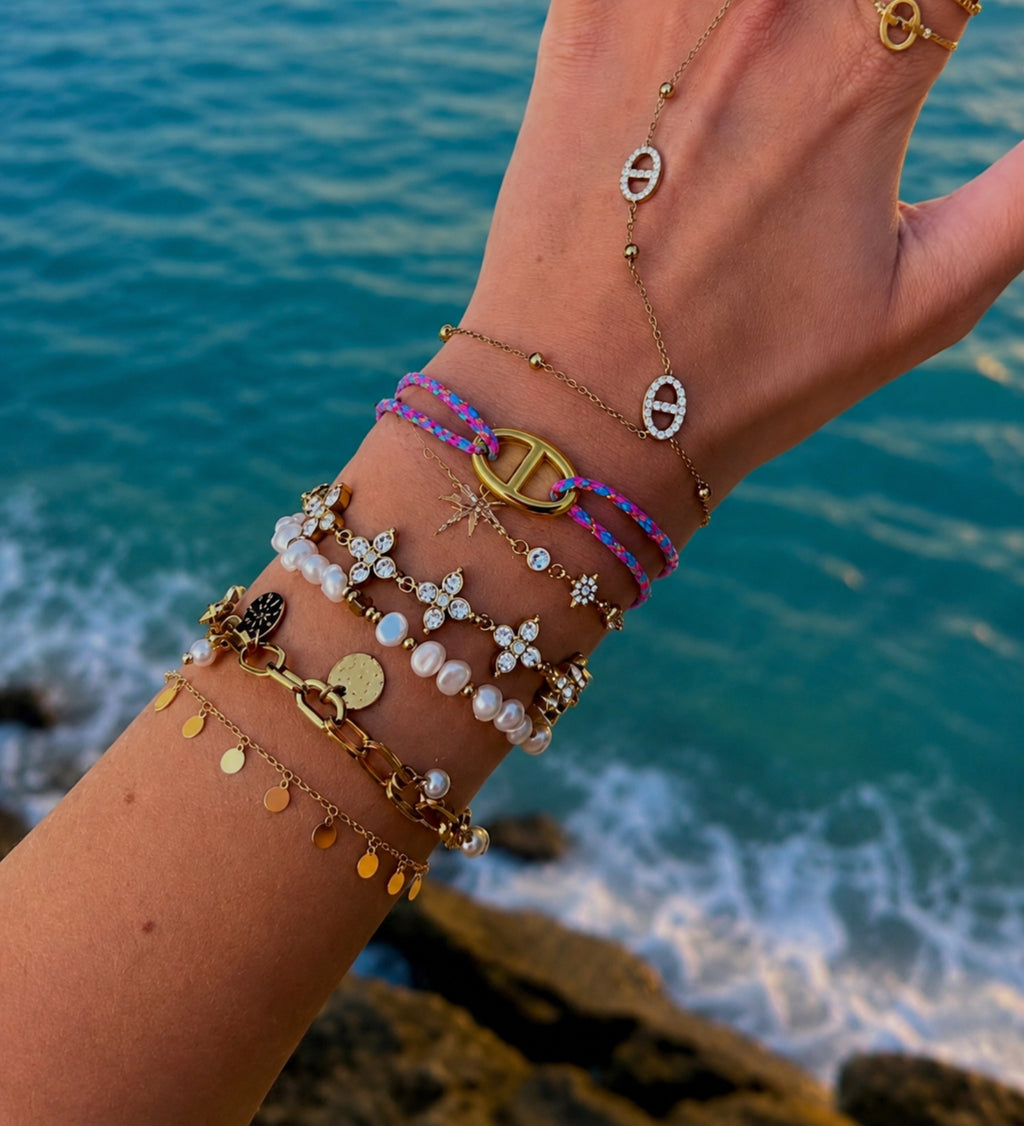 Bracelet LILI - Acier inoxydable doré