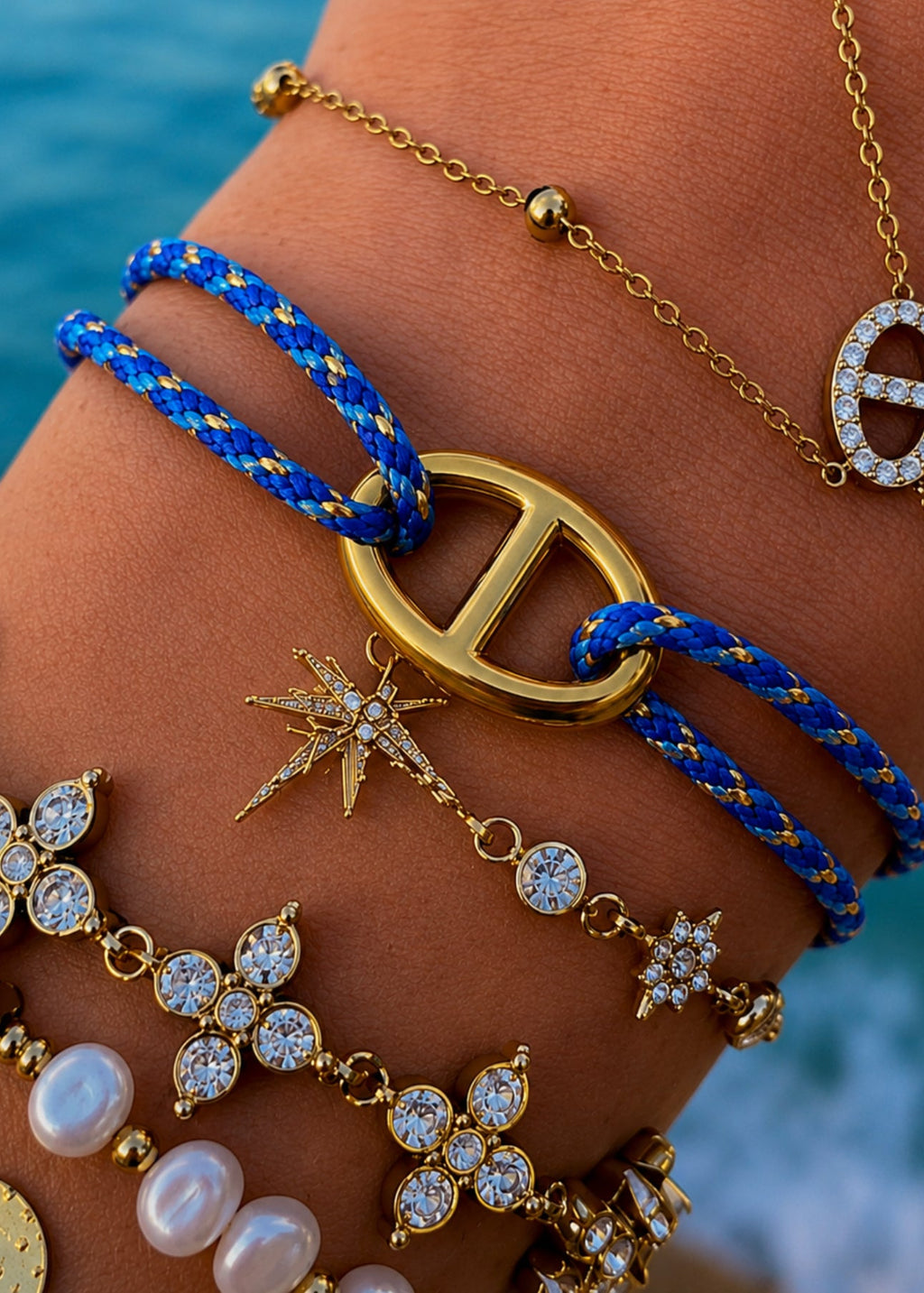 Bracelet LÉA - Acier inoxydable doré
