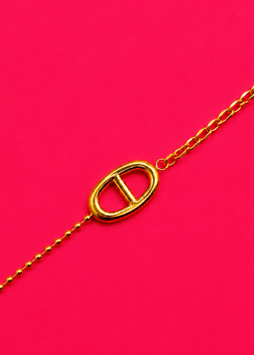 Bracelet LOLA - Acier inoxydable doré