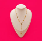 Collier JADE - Acier inoxydable doré